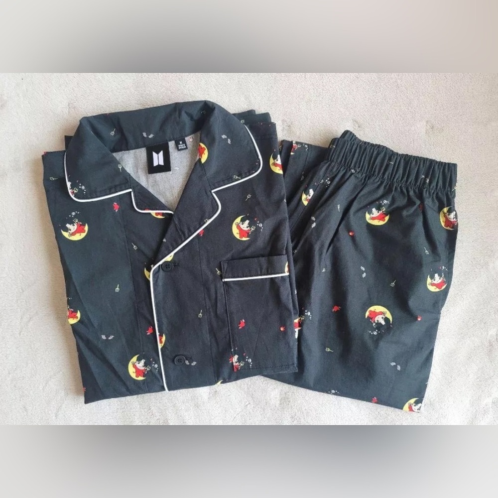 BTS TinyTan Jin Bad Day Pajamas Artist Made Collection Bright Music